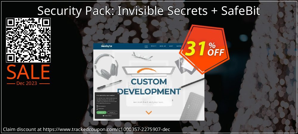 Security Pack: Invisible Secrets + SafeBit coupon on April Fools' Day offering sales