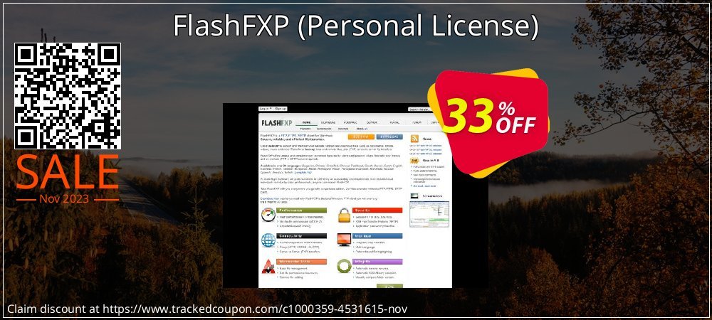 FlashFXP - Personal License  coupon on National Walking Day sales