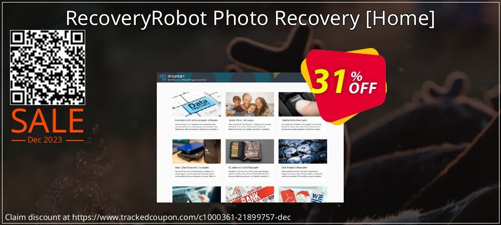 RecoveryRobot Photo Recovery  - Home  coupon on April Fools' Day discounts
