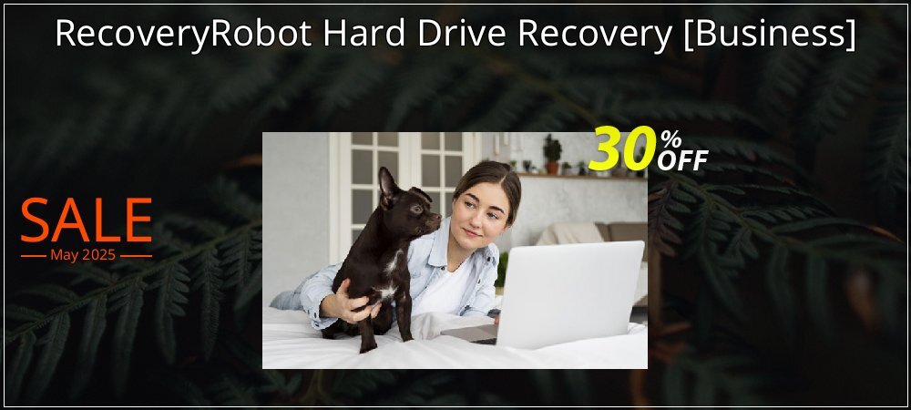 RecoveryRobot Hard Drive Recovery  - Business  coupon on Palm Sunday offering sales