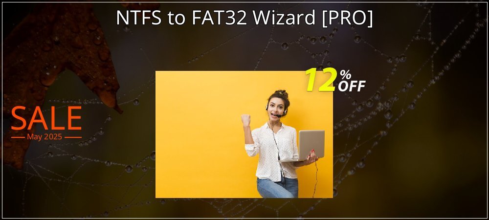 NTFS to FAT32 Wizard  - PRO  coupon on World Party Day discounts