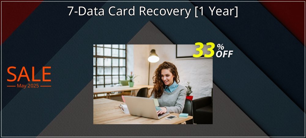 7-Data Card Recovery  - 1 Year  coupon on National Smile Day offer