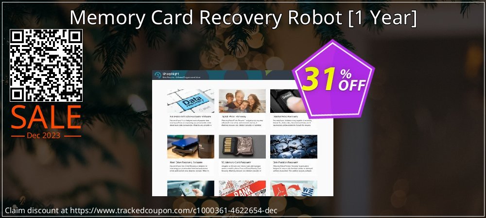 Memory Card Recovery Robot  - 1 Year  coupon on World Password Day discounts