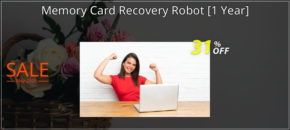 Memory Card Recovery Robot  - 1 Year  coupon on World Password Day discounts