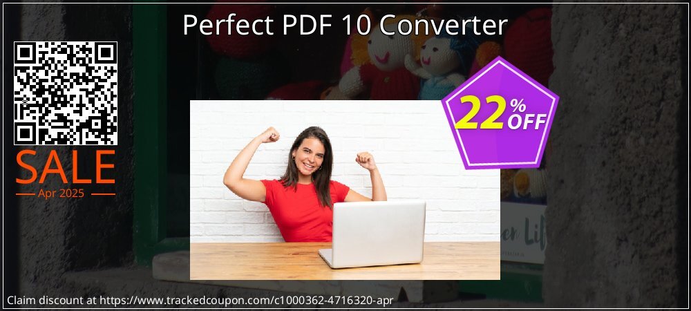 Perfect PDF 10 Converter coupon on National Walking Day deals