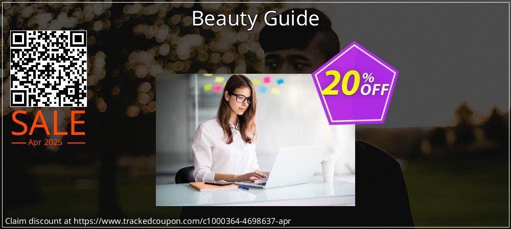 Beauty Guide coupon on April Fools' Day offering sales