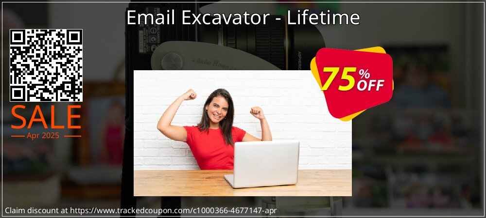 Email Excavator - Lifetime coupon on April Fools' Day sales