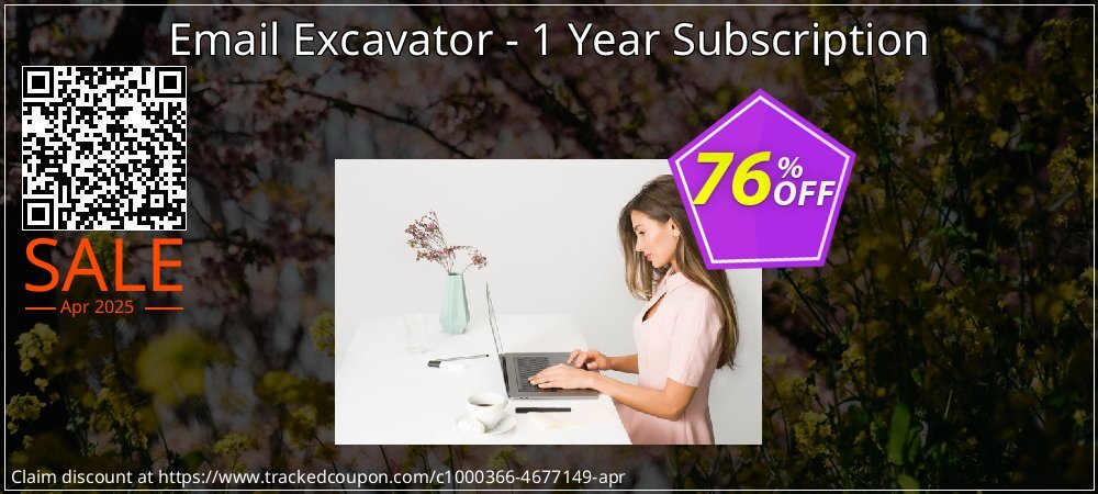 Email Excavator - 1 Year Subscription coupon on Tell a Lie Day offer