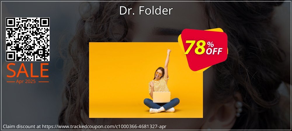 Dr. Folder coupon on April Fools' Day offering discount