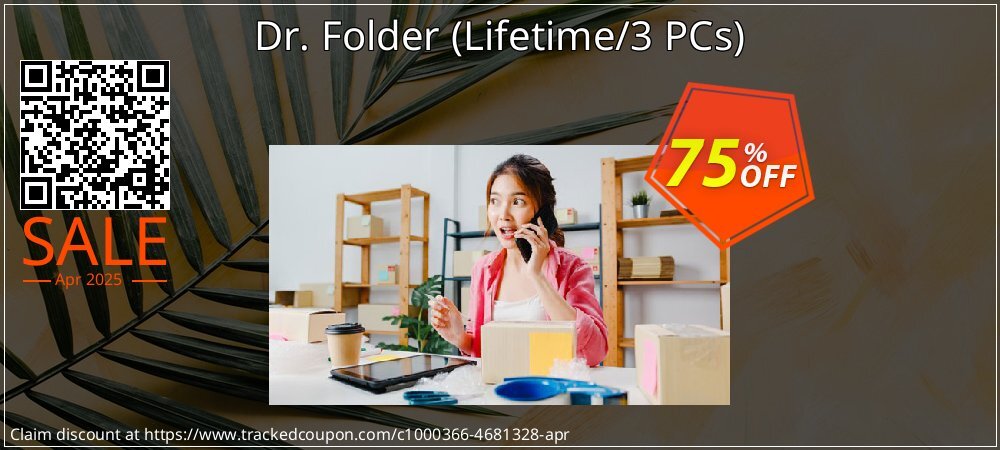 Dr. Folder - Lifetime/3 PCs  coupon on Virtual Vacation Day offering discount