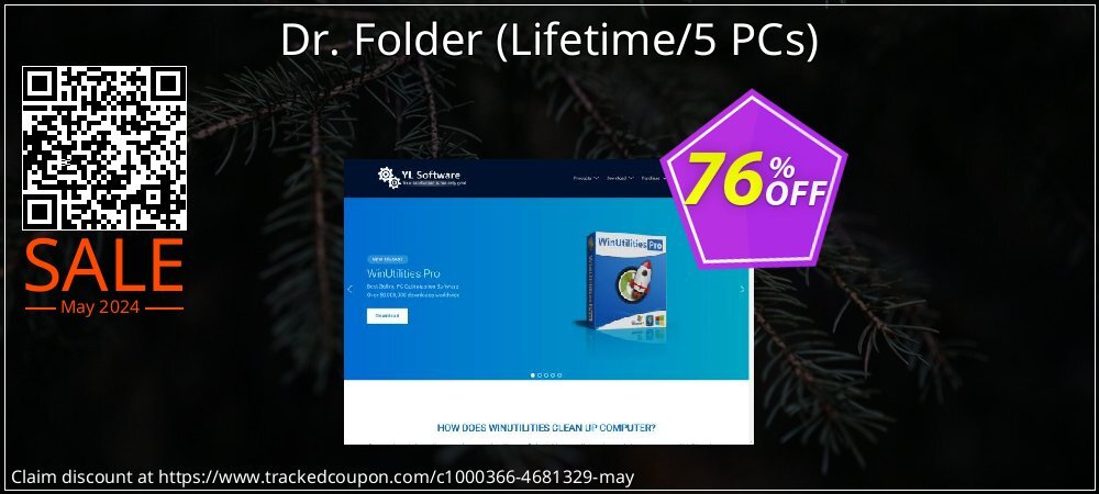 Dr. Folder - Lifetime/5 PCs  coupon on Tell a Lie Day super sale