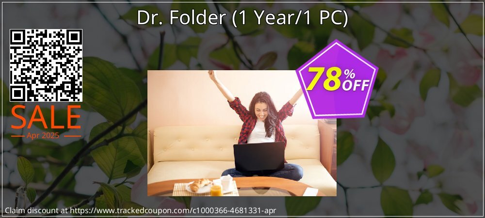 Dr. Folder - 1 Year/1 PC  coupon on World Party Day promotions