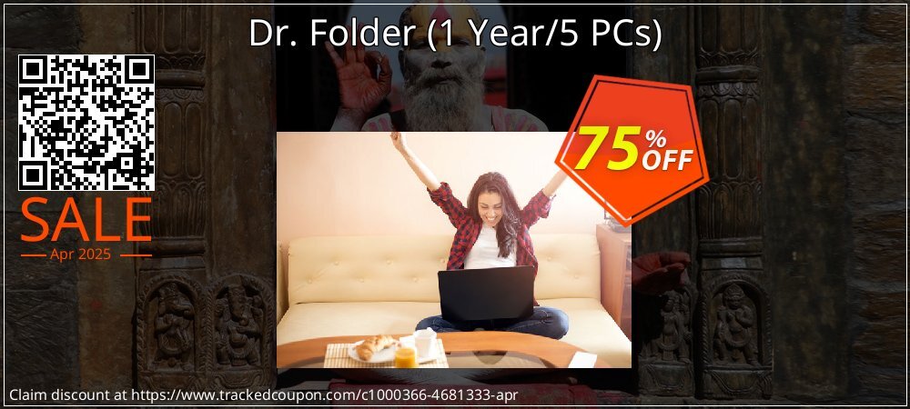 Dr. Folder - 1 Year/5 PCs  coupon on Easter Day deals