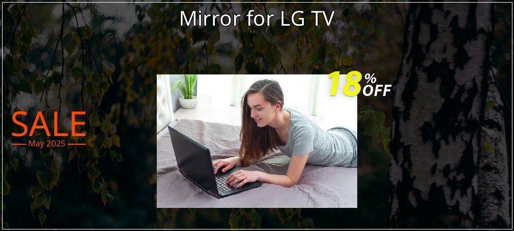 Mirror for LG TV coupon on World Password Day discount