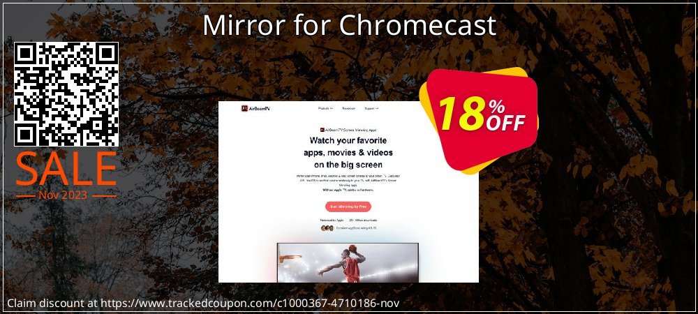 Get 10% OFF Mirror for Chromecast offering sales