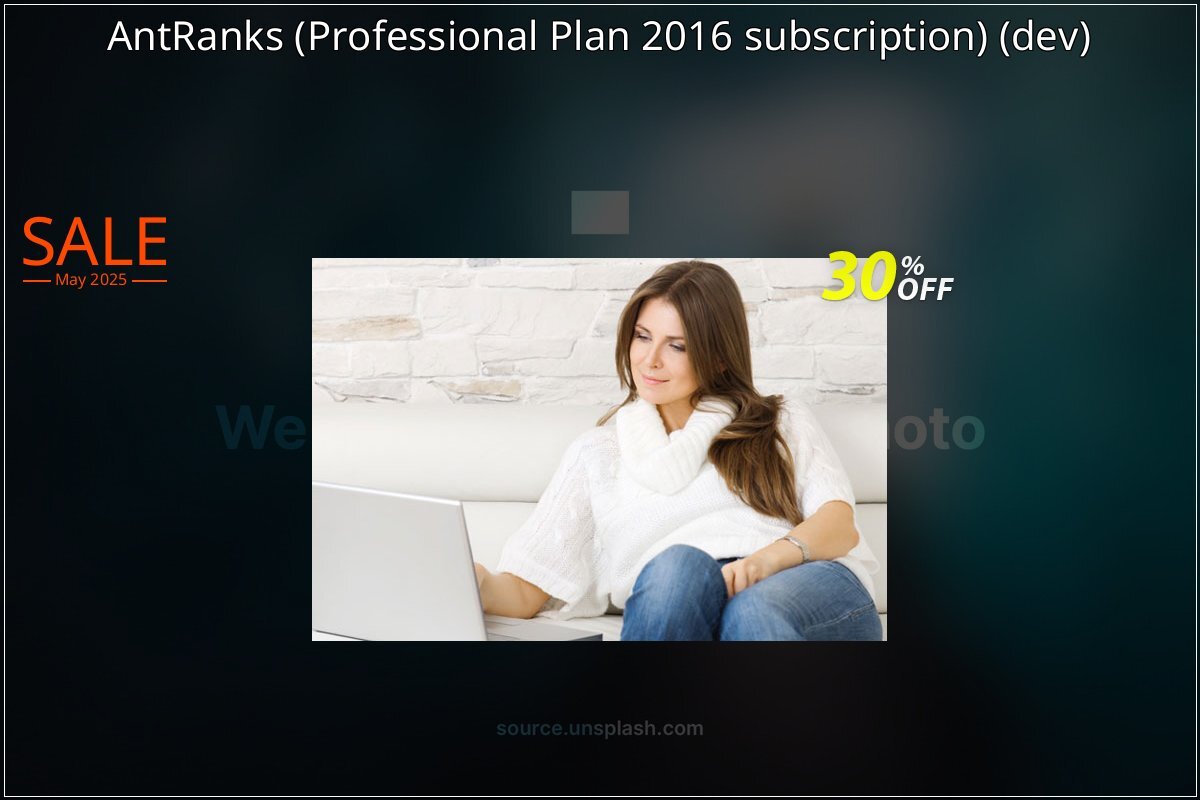 AntRanks - Professional Plan 2016 subscription - dev  coupon on April Fools' Day deals