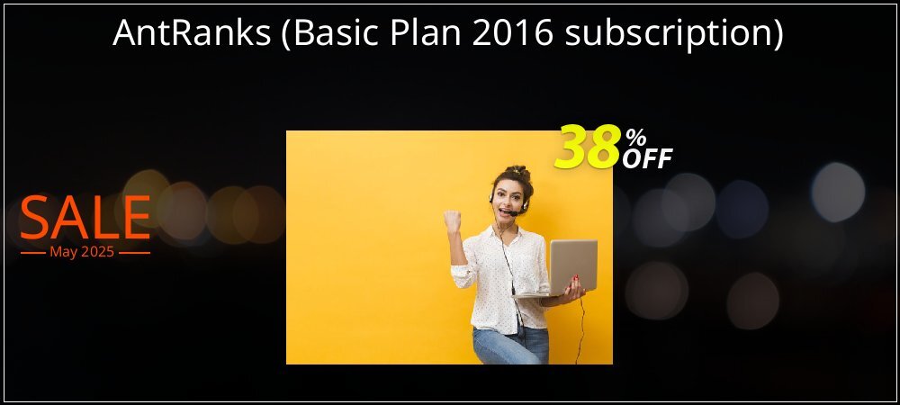 AntRanks - Basic Plan 2016 subscription  coupon on Easter Day deals