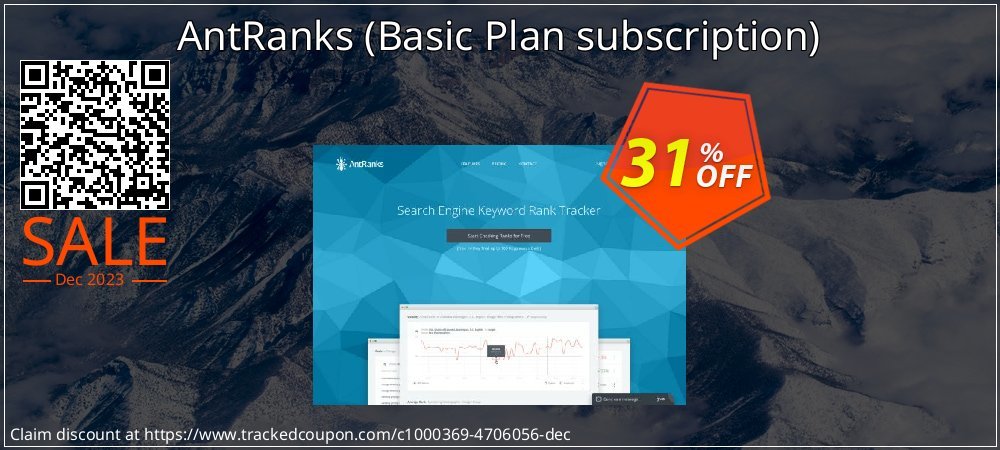 AntRanks - Basic Plan subscription  coupon on World Party Day offering discount
