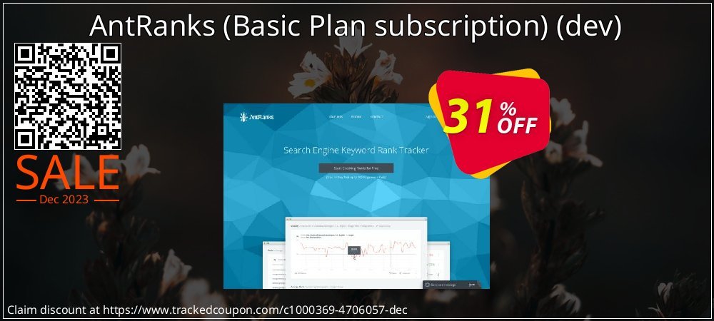 AntRanks - Basic Plan subscription - dev  coupon on April Fools' Day offering sales