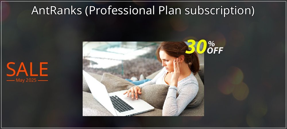 AntRanks - Professional Plan subscription  coupon on Mother's Day sales