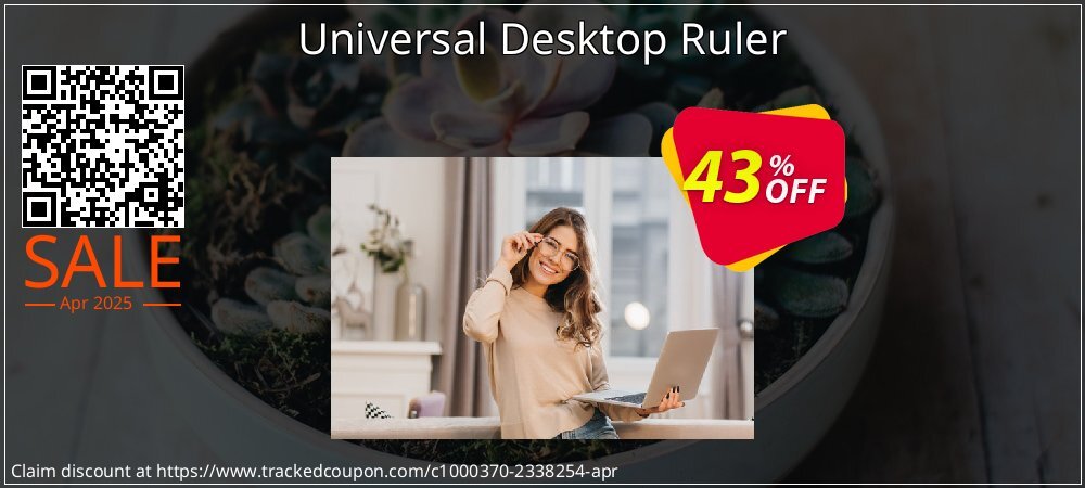 Universal Desktop Ruler coupon on April Fools' Day discount