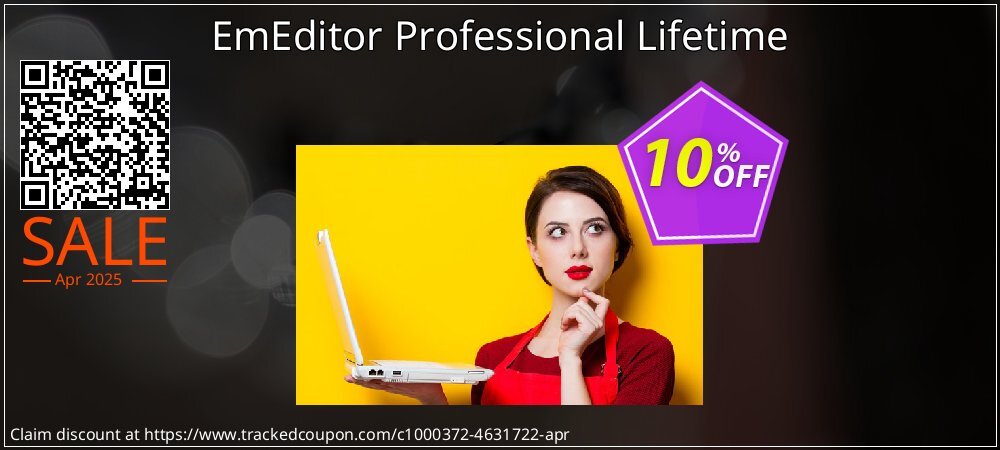 EmEditor Professional Lifetime coupon on April Fools Day discount