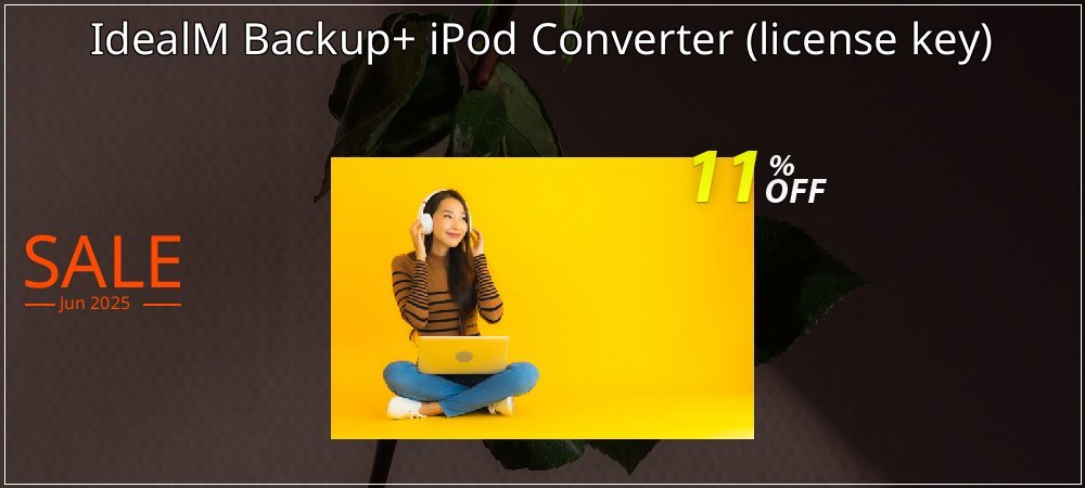 IdealM Backup+ iPod Converter - license key  coupon on World Party Day offering sales