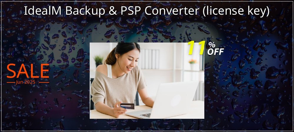 IdealM Backup & PSP Converter - license key  coupon on National Walking Day deals