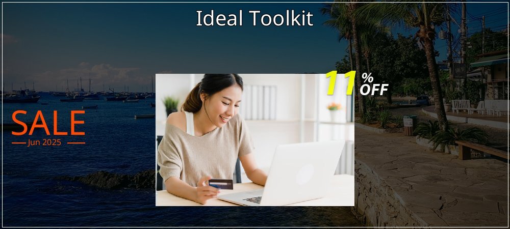 Ideal Toolkit coupon on Palm Sunday super sale