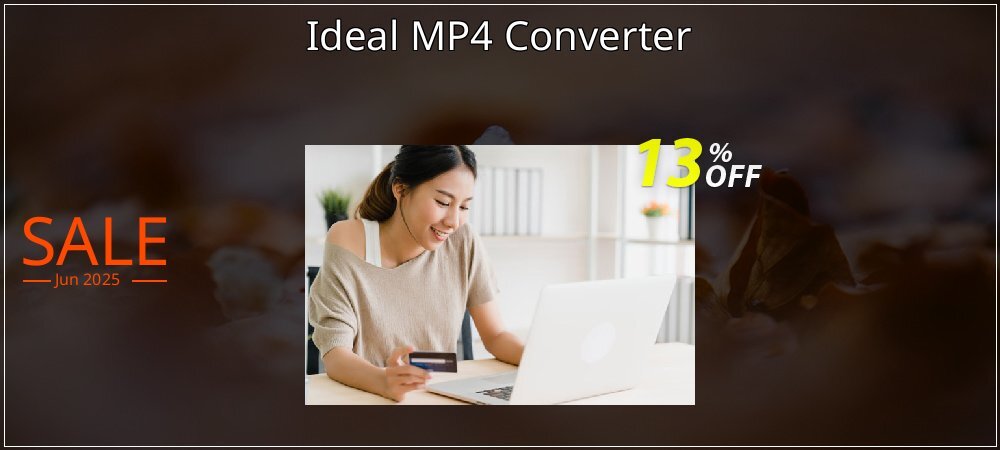 Ideal MP4 Converter coupon on Social Media Day discount