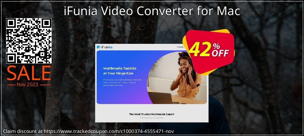 iFunia Video Converter for Mac coupon on World Party Day discount