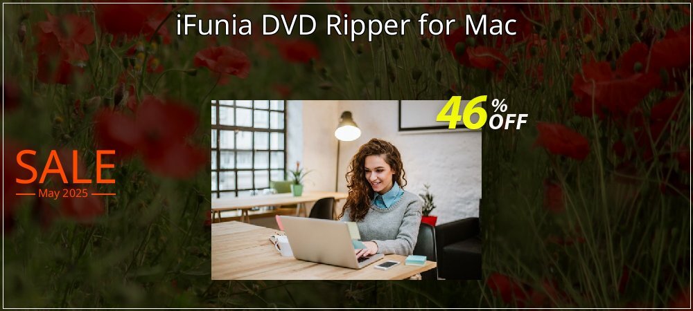 iFunia DVD Ripper for Mac coupon on April Fools' Day offering discount