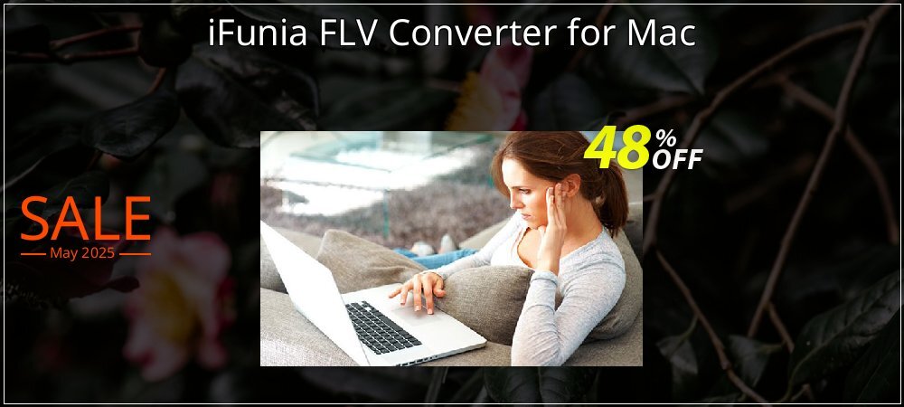 iFunia FLV Converter for Mac coupon on National Walking Day discounts