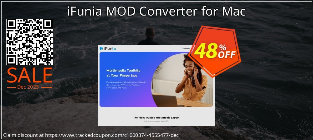 iFunia MOD Converter for Mac coupon on April Fools' Day sales