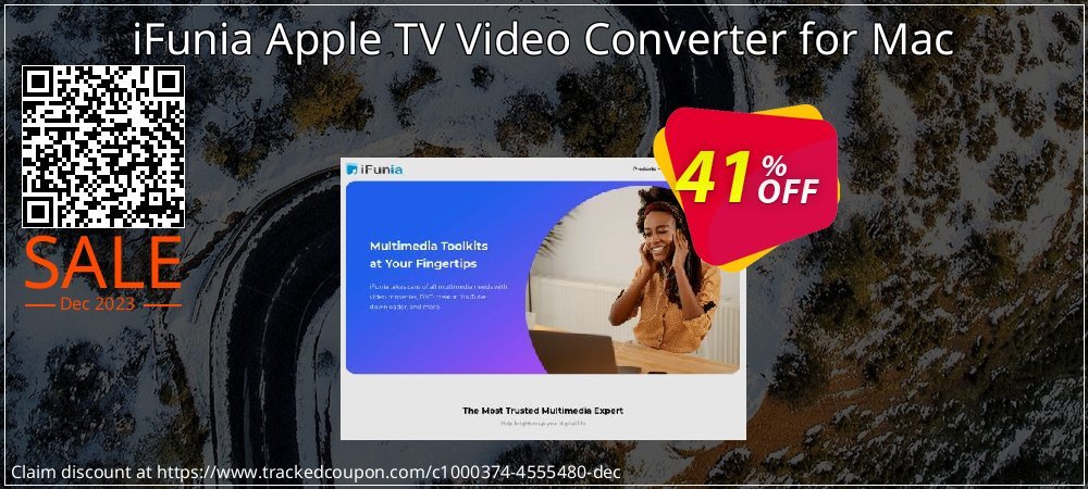iFunia Apple TV Video Converter for Mac coupon on National Walking Day discount