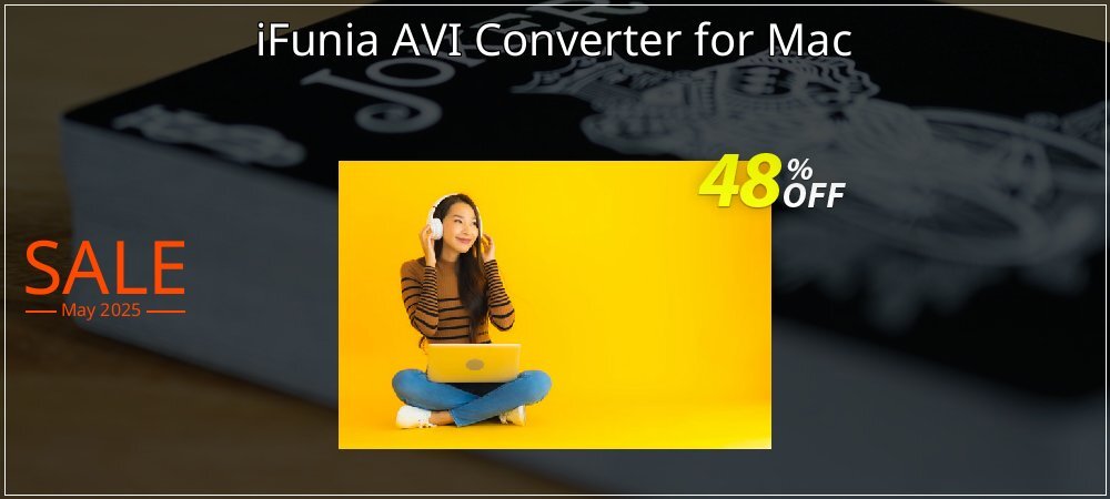 iFunia AVI Converter for Mac coupon on April Fools' Day offering sales