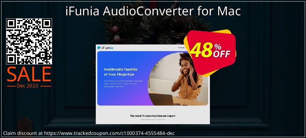 Get 40% OFF iFunia AudioConverter for Mac offering sales