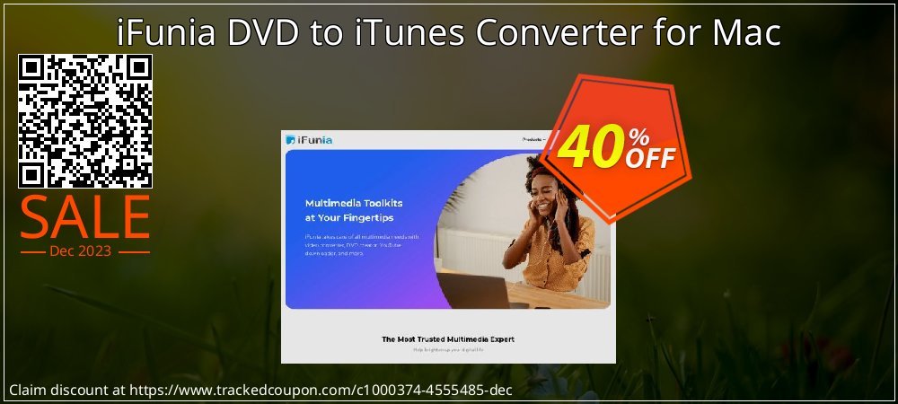 iFunia DVD to iTunes Converter for Mac coupon on National Walking Day promotions