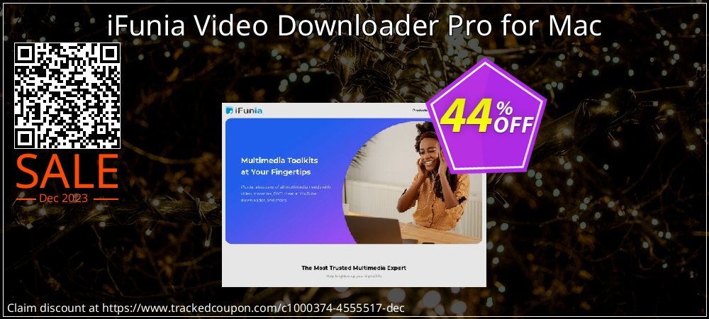iFunia Video Downloader Pro for Mac coupon on April Fools' Day offering discount