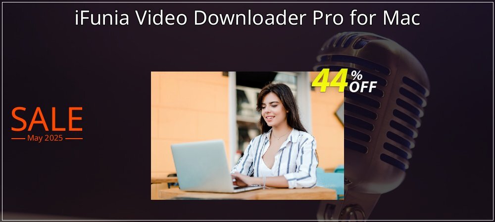 iFunia Video Downloader Pro for Mac coupon on April Fools' Day offering discount