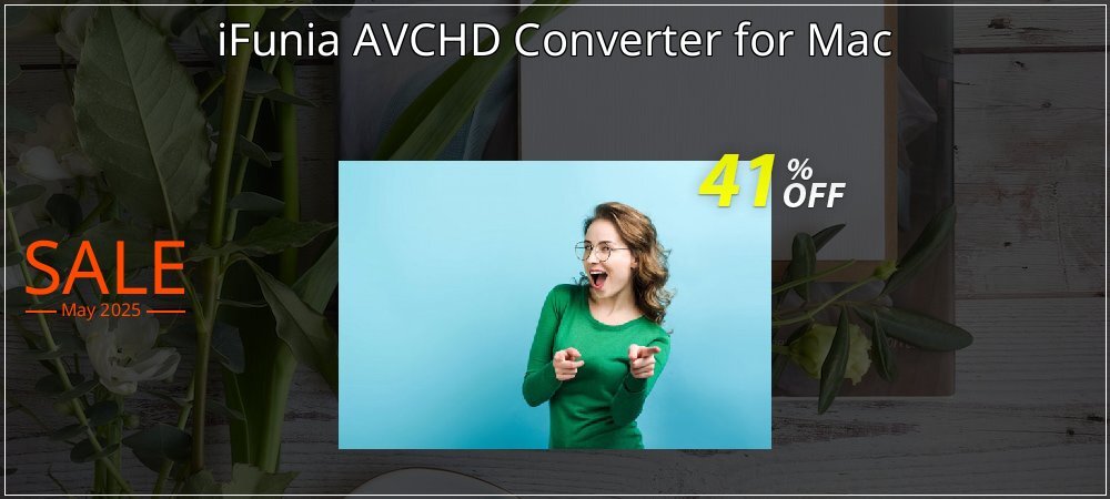 iFunia AVCHD Converter for Mac coupon on April Fools' Day offering sales