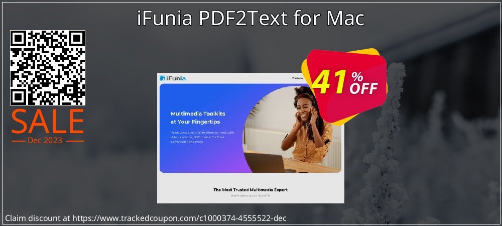 iFunia PDF2Text for Mac coupon on April Fools' Day sales