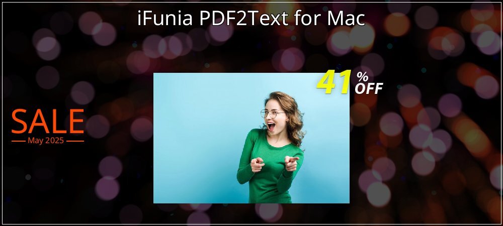 iFunia PDF2Text for Mac coupon on April Fools' Day sales