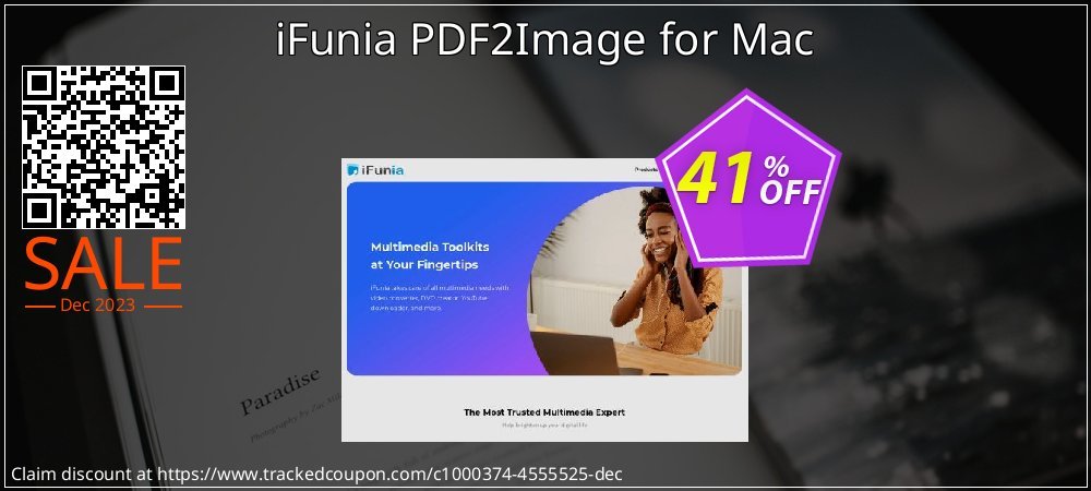 iFunia PDF2Image for Mac coupon on National Walking Day discount