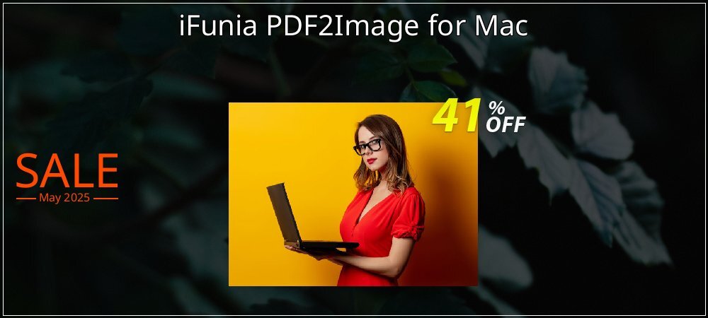 iFunia PDF2Image for Mac coupon on Mother Day offering discount