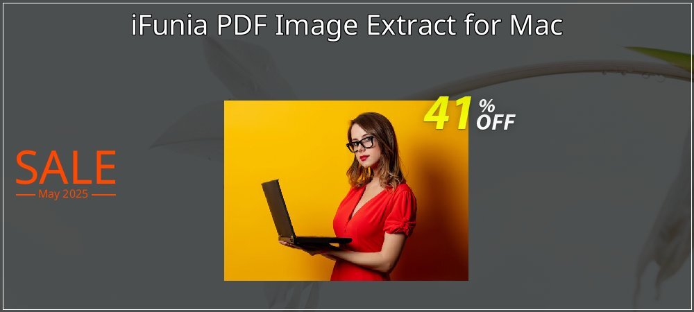 iFunia PDF Image Extract for Mac coupon on World Party Day offering discount