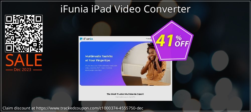 iFunia iPad Video Converter coupon on National Walking Day discount