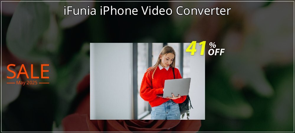 iFunia iPhone Video Converter coupon on National Loyalty Day offering sales