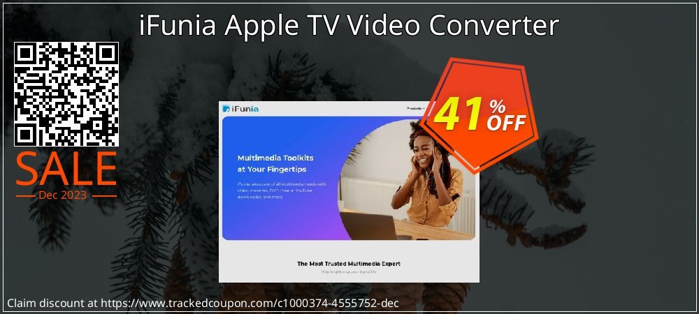 iFunia Apple TV Video Converter coupon on April Fools' Day offering sales