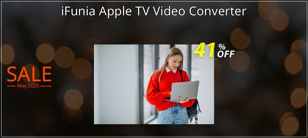 iFunia Apple TV Video Converter coupon on April Fools' Day offering sales